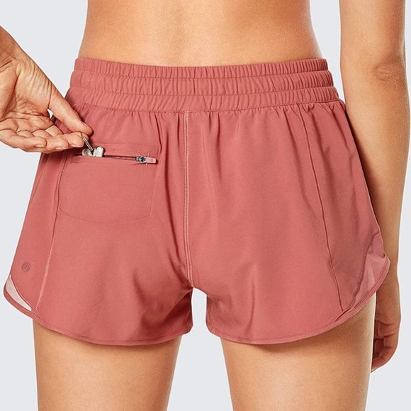 Women's Quick-Dry Loose Running Shorts w/ Pockets - Picture 3 of 7